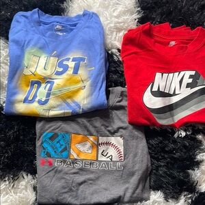 Nike Short Sleeve Tees in Blue and Red